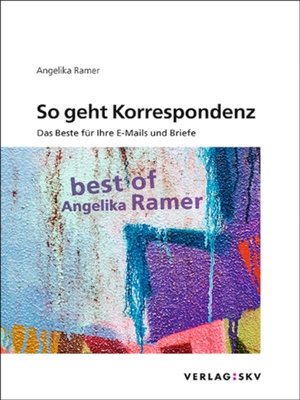 cover image of So geht Korrespondenz